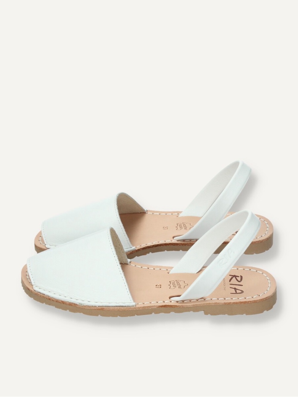 Ria Abarca White Menorca Espadrille